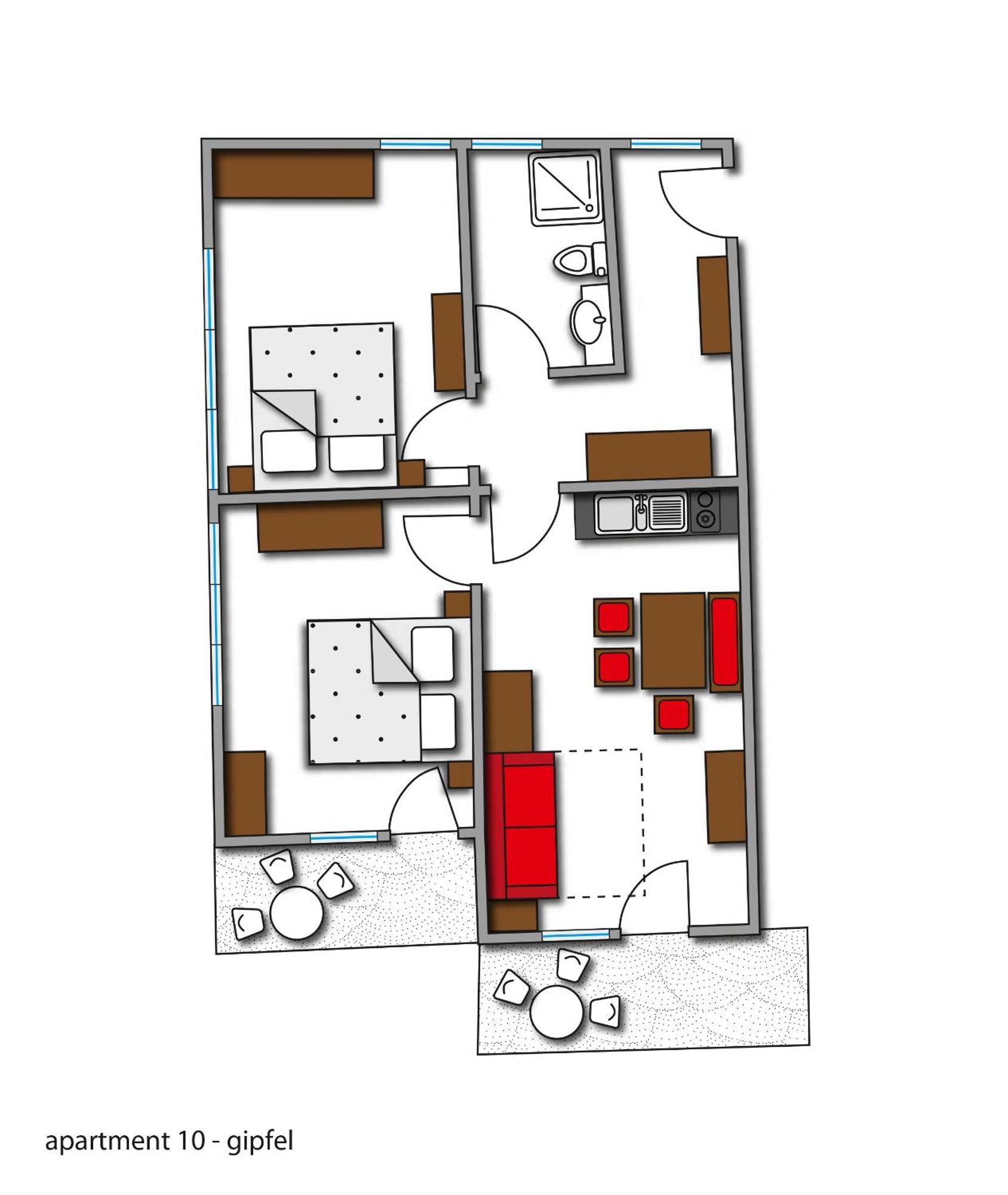 Paloria Apartments & Sport Lagundo Room photo
